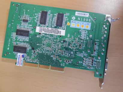 MSI MX440-8X MS-8893 Ver110 GeForce MX440 AGP 8X 128MB VGA TV-Out Composite*g572