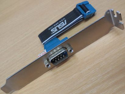 ASUS COM Seriell Slotblende Slot Blende Slotblech 9-pin serial bracket* pz679