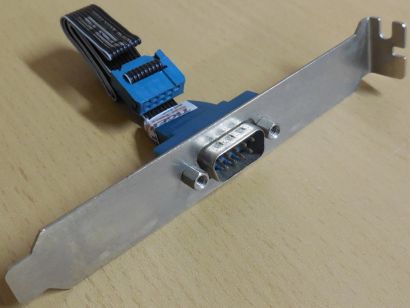 ASUS COM Seriell Slotblende Slot Blende Slotblech 9-pin serial bracket* pz679