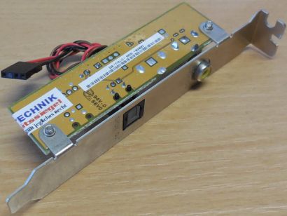 ASUS SPDIF Out Slotblende Slotblech SPDIF-SA bracket Optical Coaxial Modul*pz687