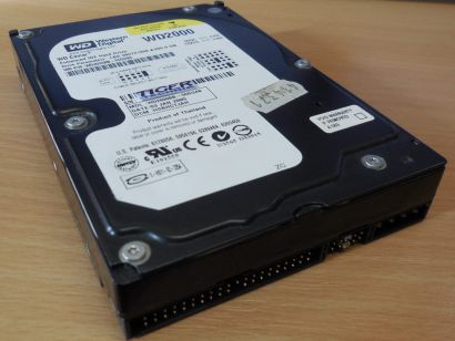 Western Digital Caviar WD2000BB-55GUA0 HDD IDE ATA 200GB 3.5 Festplatte 2MB*F693