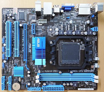 Asus M5A78L-M LE Rev1.00 Mainboard +Blende Sockel AM3 AM3+ PCIe DDR3 GBLAN*m1036