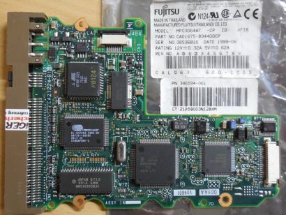 Fujitsu MPC3064AT CA01675-B94400CP IDE PCB Controller Elektronik Platine* FE216
