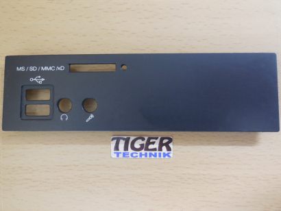 Medion Frontblende 60500-57351-01 BK USB Audio Kartenleser MS SD MMC xD* pz894