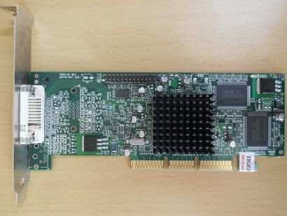 Matrox G45FMLDVA32DB Millennium G450 32MB 64Bit DVI-I RETRO AGP Grafikkarte*g581