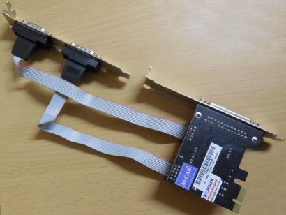 M-CAB IE-N48-7130-00-05522 1x LPT Parallel 2x COM Port Seriell RS-232 PCIe* sk63