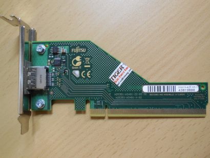 Fujitsu D3213-A11 GS 1 Displayport SFF Low Profile PCI-E Erweiterungskarte* g584