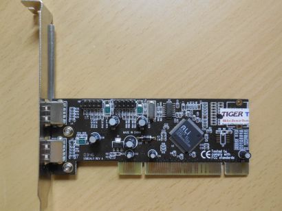 ALi USB2ALI1 Rev A 6 Port USB2.0 PCI Adapter Karte 4x Intern 2x Extern Card*sk70