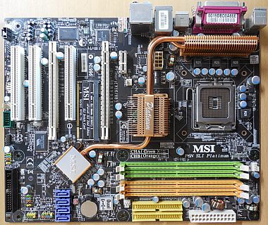 MSI MS-7350 Ver1.0 P6N SLI Platinum Mainboard Sockel 775 nForce 650i* m1042