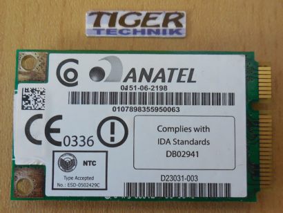Intel WM3945ABG MOW2 Modul Pro Wireless 3945ABG Network 802.11abg WiFi* wk16