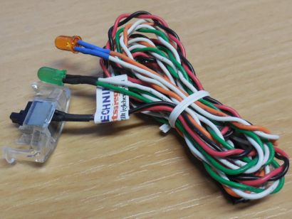 Hyrican Gigabyte Edition 4562 Power Schalter Power LED HDD LED PCK04562* pz899 Hyrican Gigabyte Edition 4562 Power Schalter Power LED HDD LED PCK04562* pz899