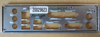 Medion MS-7071 PM8M2-V 20029623 Mainboard Blende IO Shield Backplate* mbb10