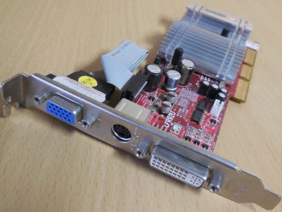Club 3D ATI Radeon 9250 CGA-9256R 256MB DVI TVO VGA Retro AGP Grafikkarte* g595