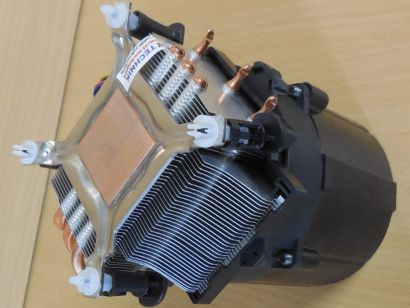 Medion Intel Sockel 775 CPU Kühler AVC Fan Lüfter 4-pol 92mm Alu+Kupfer* ck408