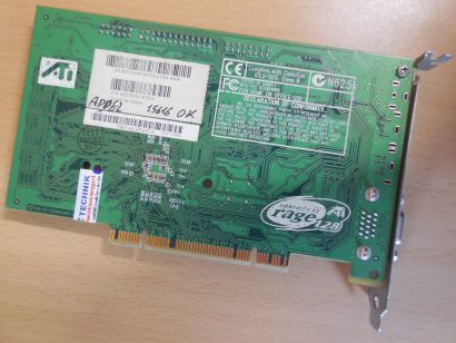 APPLE ATI RAGE 128 109-57400-00 G3 630-2896 16MB Retro PCI VGA Grafikkarte* g598