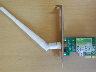 TP-Link TL-WN781ND Ver 2.2 150Mbit/s Wireless PCIe WLAN Wifi Adapter Karte* wk36