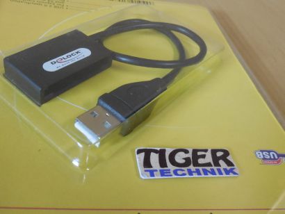 Delock Adapter Art No. 61575 USB2.0 zu Express Card 34 54mm schwarz Neu* pz959
