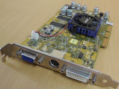 Asus V9560/128M GeForce FX5600 RETRO AGP Grafikkarte 128MB DVI-D TV-Out VGA*g101
