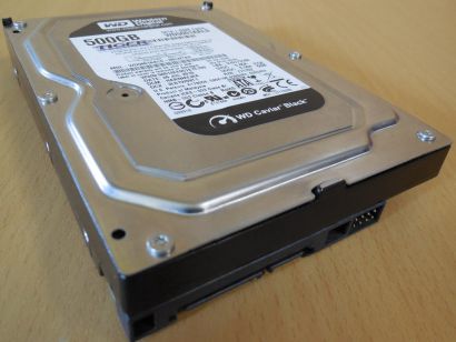 Western Digital Caviar Black WD5001AALS-00F41A0 HDD SATA 500GB Festplatte* F787