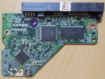 Western Digital Blue WD5000AAKX-60U6AA0 PCB Controller Elektronik Platine*FE255