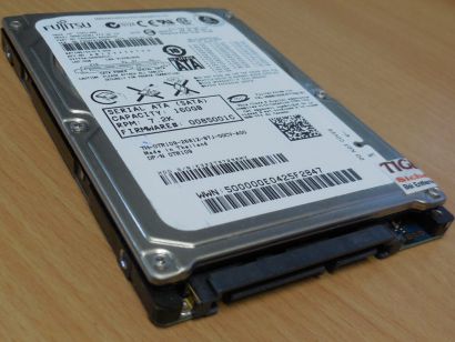 Fujitsu MHW2160BJ FFS G2 HDD SATA II 160GB 2.5 Festplatte 7200rpm 8MB* F798