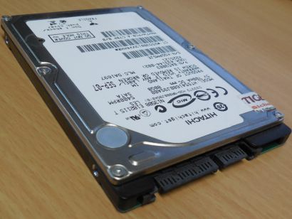 Hitachi Travelstar 5K160 HTS541680J9SA00 HDD SATA 80GB 2.5 Festplatte 8MB* F802