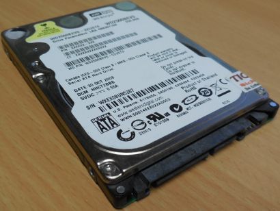 Western Digital WD Scorpio WD2500BEVS-22UST0 HDD SATA 250GB 2.5 Festplatte* F826