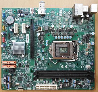 MSI MS-7728 Ver2.0 Mainboard +Blende Intel H61 Sockel 1155 Medion MT742G* m1064