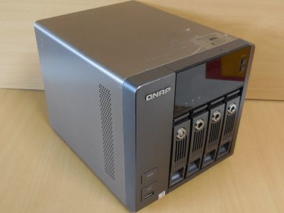 QNAP TS-419P Turbo NAS 4-Bay SATA HDD Netzwerk Speicherserver Gigabit LAN* NAS01