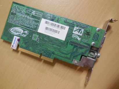 ATI Rage 128 GL 109-51800-01 16MB VGA Composite TV Retro AGP 2X Grafikkarte*g624