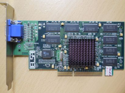 ELSA Erazor II A16SD 16MB NV4 nVidia Riva TNT VGA Retro AGP Grafikkarte* g627