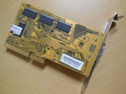 Trident Blade 3D 9880 ST-9880A Ver1.0 4MB SDR VGA Retro Grafikkarte AGP 2x* g629