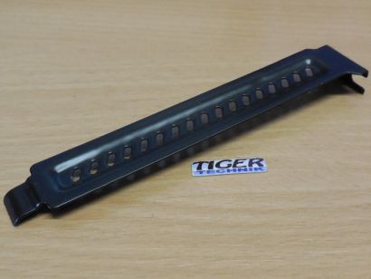 2x Stück Slotblech Slot Slotblende Abdeckung Gehäuse Lüftungslöcher schwarz*BL69