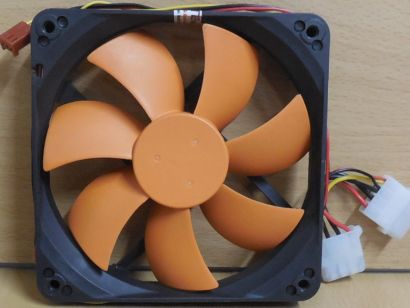 Thermaltake TT-1225 A1225L12S Gehäuse Lüfter 120mm 12V DC FAN 3-pin Molex* GL185