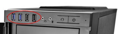 Antec P100 ATX Midi Tower PC Gehäuse Front USB3.0 USB2.0 Anschlüsse* pz1009