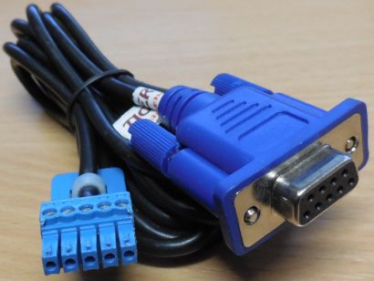 Extron 10-703-12LF 5-pin auf DB9 weiblich RS232 Kabel ca. 1,65m schwarz* pz1030