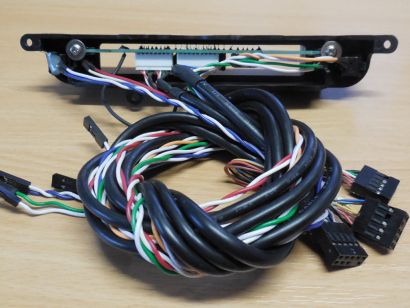 Cooler Master Elite 311 RC-311 PC Gehäuse Front Panel 2x USB2.0 Audio MIC*pz1042