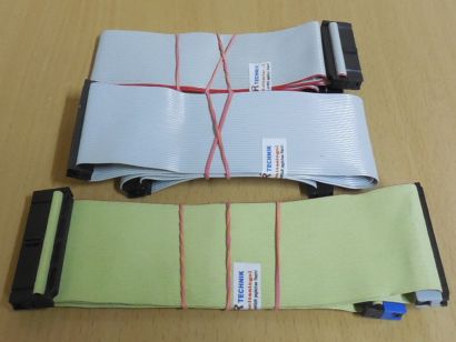 Retro Kabel Set 2x IDE CD DVD HDD Festplatte ATA 100 133 1x Floppy FDD* pz1054