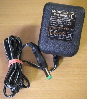 Clairtronic AM-9300V Adapter Netzteil Stromadapter * 9VDC 300mA * nt704