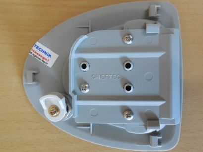 Chieftec Gehäuse Seitenteil Tür Griff mit Schloss grau* pz1060