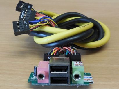 Chieftec DBH10291A 2x USB 2.0 Azalia AC 97 Audio Front I/O Panel* pz1062