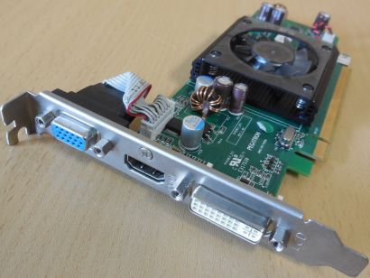 Dell 0F342F Pegatron RV620LE DVI ATI Radeon HD 3450 256MB PCIe 2.0 HDMI VGA*g646