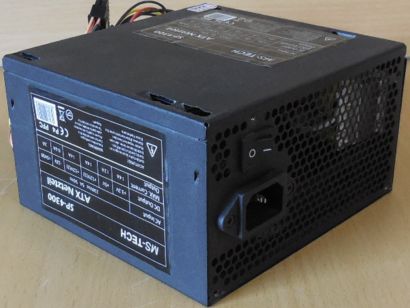 MS-TECH SP-4300 430W ATX PC Computer Netzteil 20+4pin P4 SATA PCIe Molex* nt1587