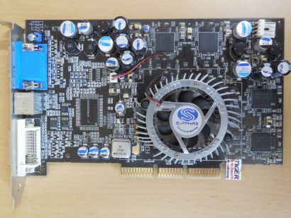Sapphire ATI Radeon 9700 Pro R300 128MB 256Bit DVI-I TV-Out VGA AGP RETRO* g667