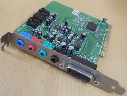 Creative CT4740 Sound Blaster AudioPCI 64V Retro PCI Karte Game Midi Port* s83