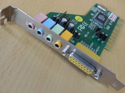 Oasis A-8738-4C Cmedia HSP56 CMI8738 Retro PCI Soundkarte Vista & 7 Support* s84