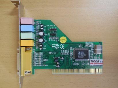 Oasis A-8738-4C Cmedia HSP56 CMI8738 Retro PCI Soundkarte Vista & 7 Support* s84
