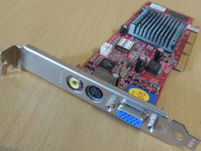 Gainward VGA-GWV06-A nVidia GeForce2 MX 200 32MB Retro AGP VGA TV Composite*g676