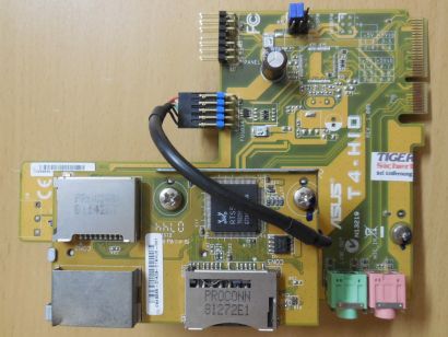 Asus T4-HID Rev 1.00G Front Panel Modul Audio USB2.0 CF MD MS Pro MMC SD* mbz10