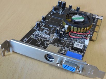 Axle GF4 MX-440SE 64M GeForce4 MX 440 SE 64MB DDR Retro AGP VGA Grafikkarte*g687
